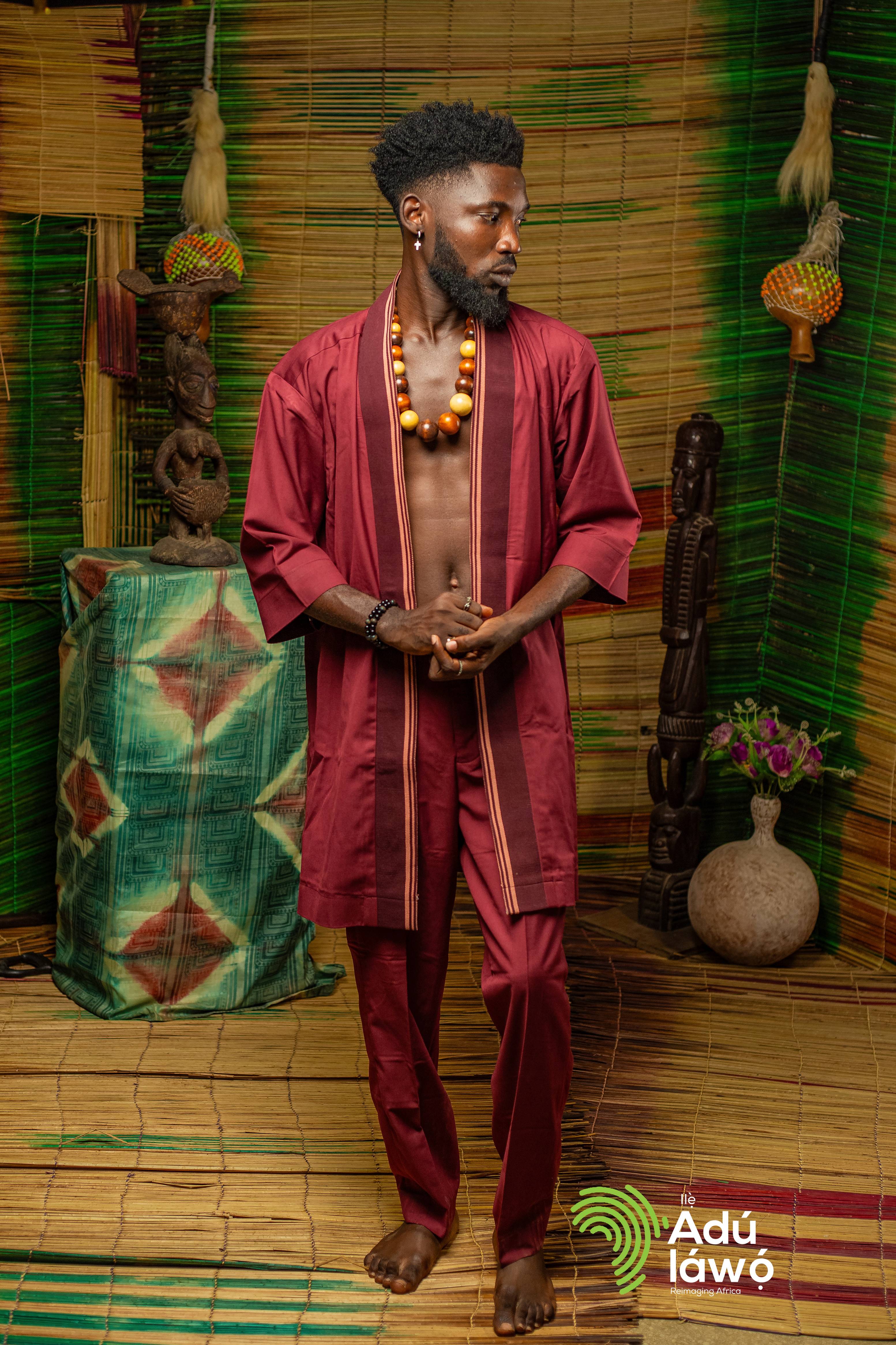 Kimono 2-Piece Set by The Adúláwọ̀