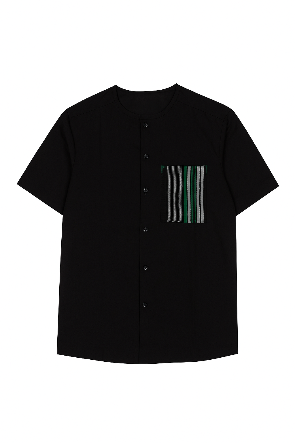 Aso Oke 2-Piece Set – Black & Green Heritage Edition | The Adúláwọ̀